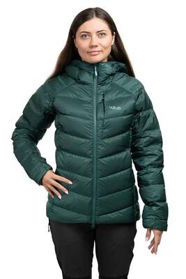 Giacca piumino donna Rab Glaceon Pro Women verde S