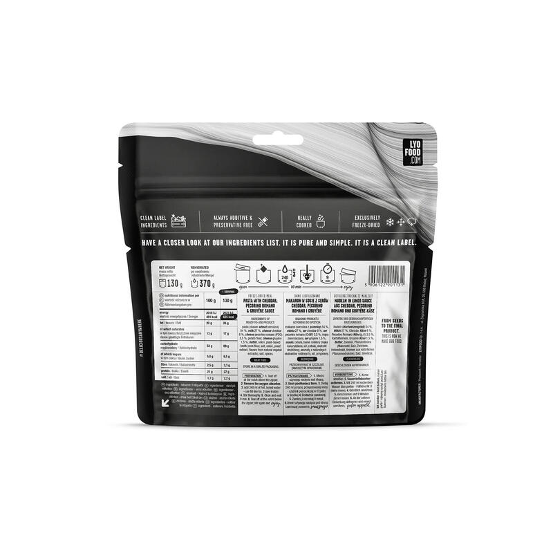 Mâncare liofilizată (221) Mac & Cheese 130g