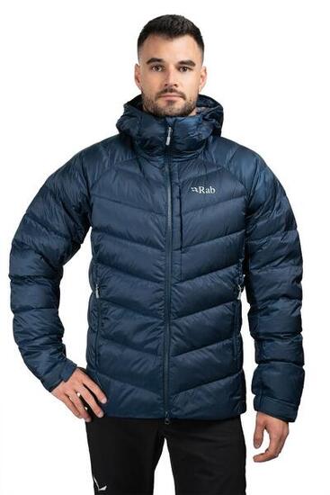 Giacca piumino uomo Rab Glaceon Pro blu L