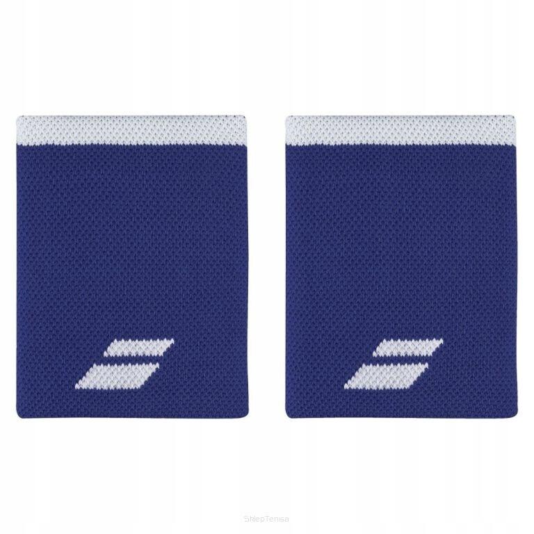 Frotki tenisowe Babolat Logo Jumbo 10 cm niebiesko-białe