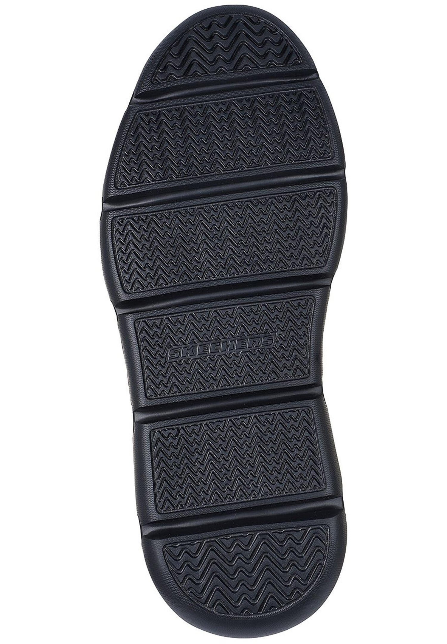 Skechers GARZA - CARLYN Herren Sneakers Slip-ins Waterproof 205278 BBK schwarz 4/4