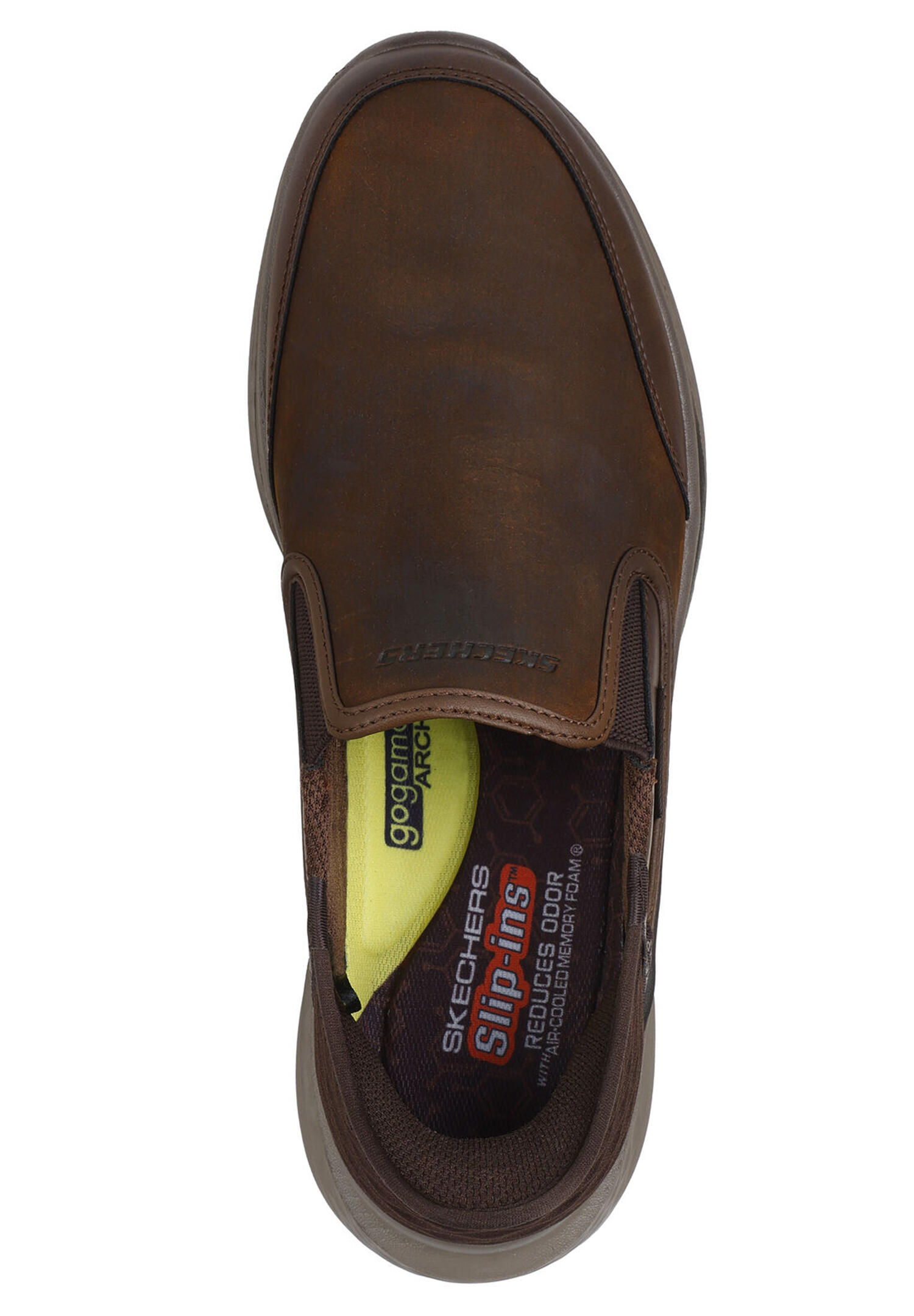 Baskets Skechers Modèle Slade - Cooper Slip-ins Couleur Marron 3/5