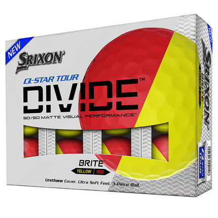 Q STAR Divide rouge et jaune