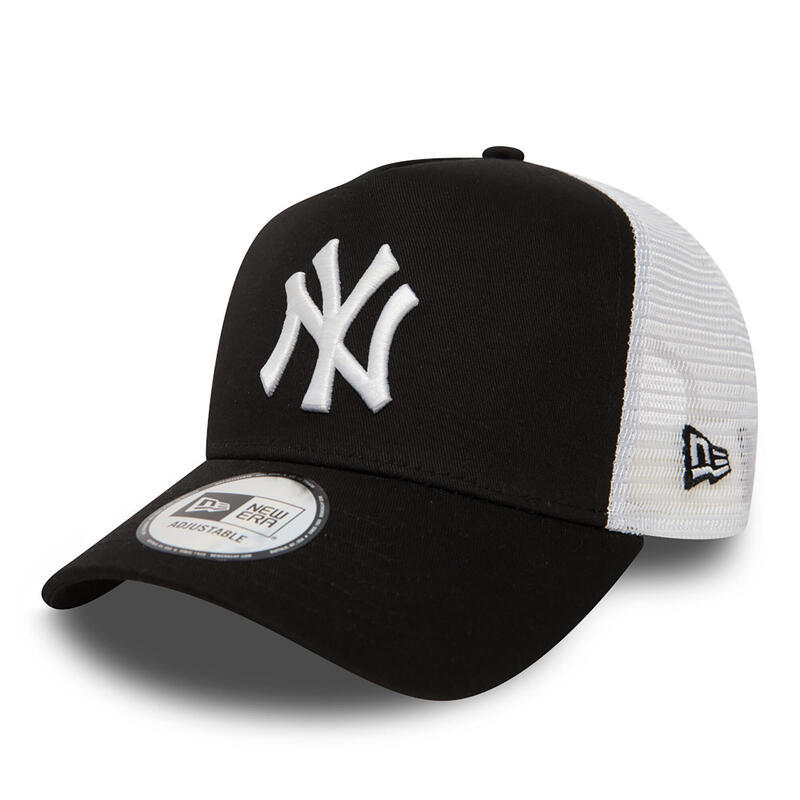 Șapcă New Era Yankees Clean Black A-Frame Trucker