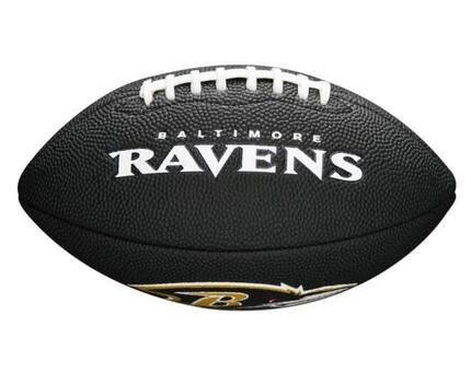 Wilson F1533XB Black Edition NFL Mini Soft Touch Team Ravens