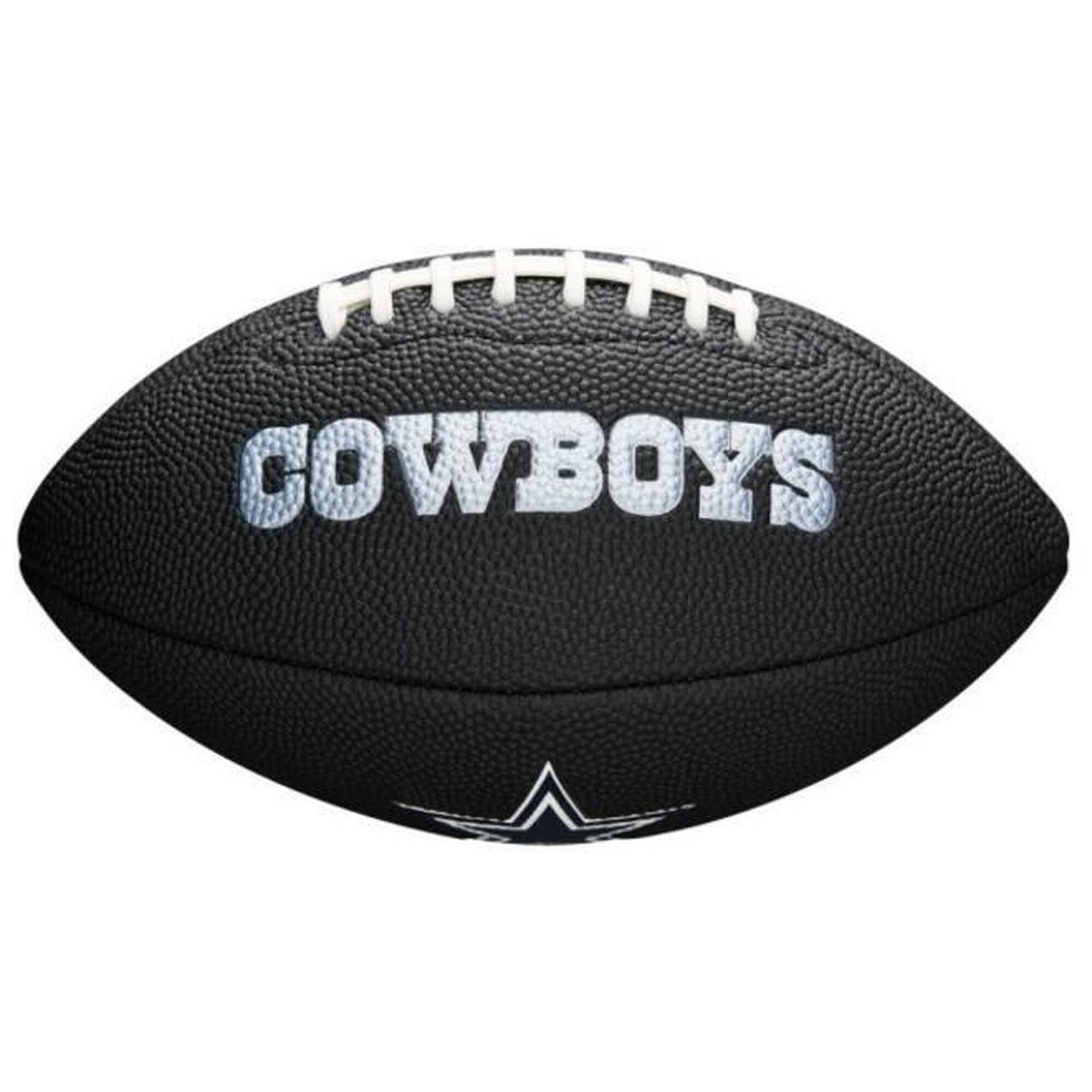 Wilson - Wilson F1533xb Black Edition Nfl Mini Soft Touc Team Cowboys - Ballon De Foot Américain - Bleu|noir - Mini - Decathlon