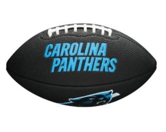 Wilson F1533XB Black Edition NFL Mini Soft Tou Team Panthers