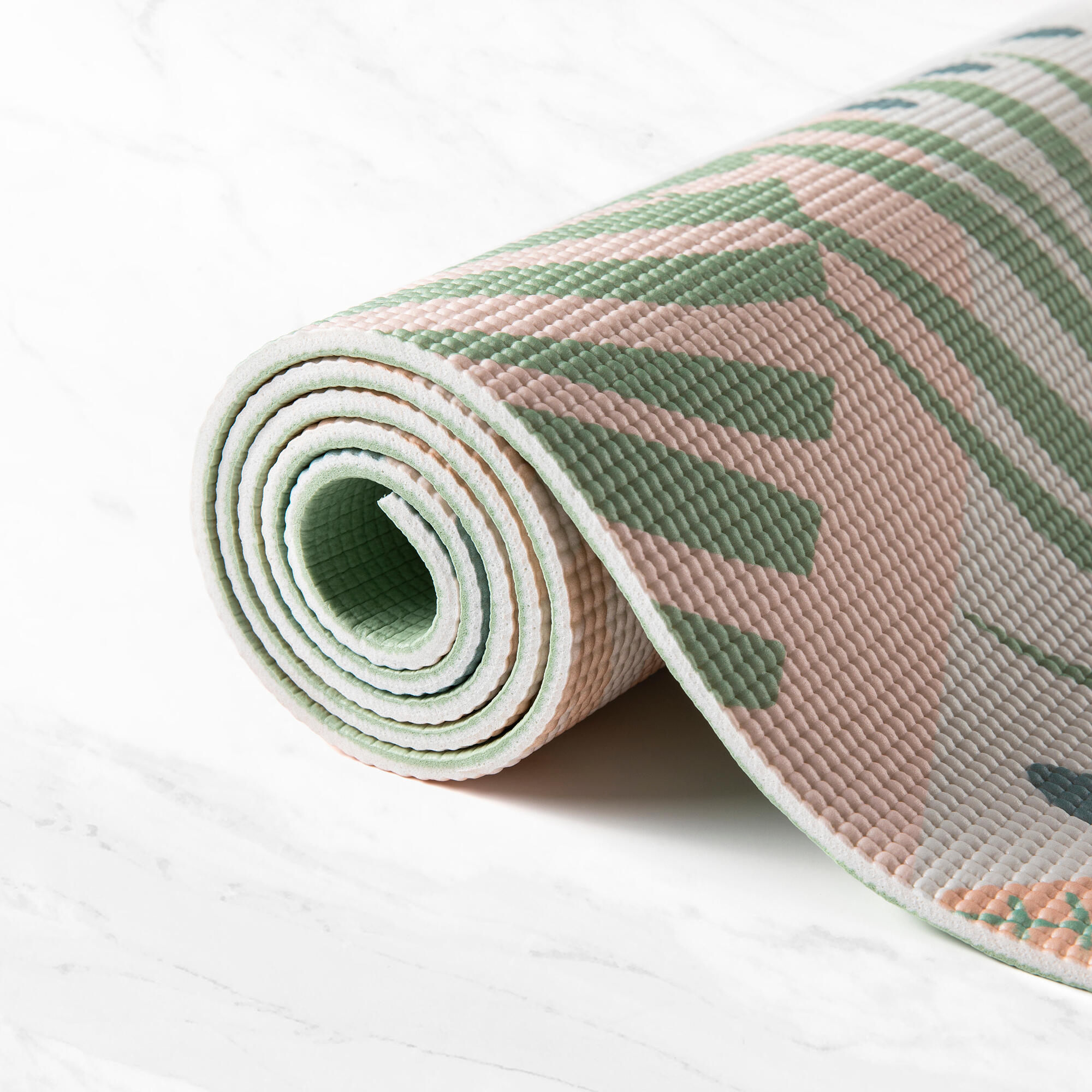 Conjunto de yoga Myga Palm: esterilla, bloque y correa 5/7
