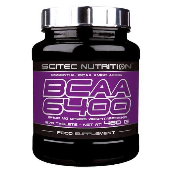 SCITEC NUTRITION BCAA 6400 - 375 comprimidos de Scitec Nutrition