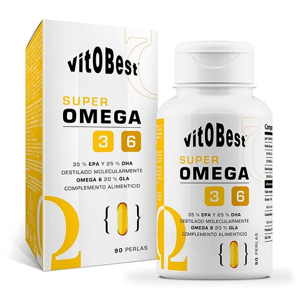 Super omega 3-6 - 90 softgels de vitobest