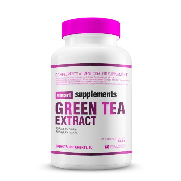 Smart Supplements - Green Tea Extracto - 60 Vegetable Capsules De Smart Supplements - Brûleur De Graisse - Taille Unique - Decathlon