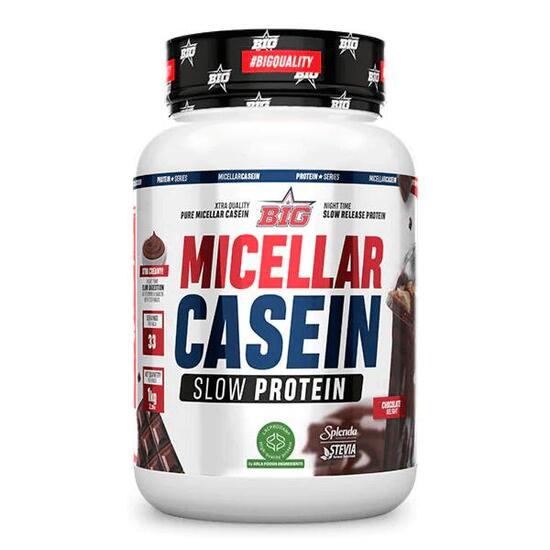 Micellar Casein - 1 Kg Chocolate Blanco con trozos de Caramelo BIG