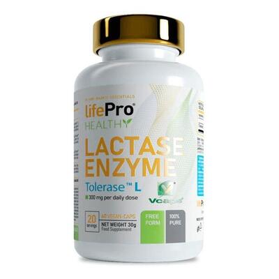 Laktase-Enzym - 60 vegane LifePRO-Kapseln