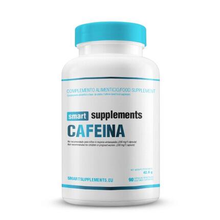 Koffein 200 mg - 90 Gemüsekapseln Smart Supplements