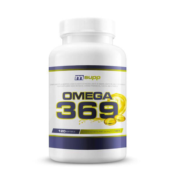 Omega 369 - 120 softgels de MM Supplements PROMOÇÃO      9,55€ 19,90€ -52%    * 22/05/2025 até rutura de stock  Preço por quantidade 79,59€kg MMSUPPLEMENTS Omega 369 - 120 softgels de MM SupplementsVendido e expedido por: Masmusculo    
