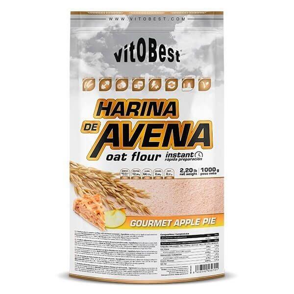 VITOBEST Farinha de Aveia 1kg Torta de Maçã da VitoBest