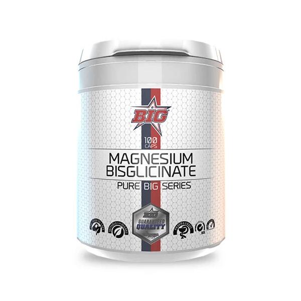 Magnesium bisglycinate - 100 cápsulas de BIG Exclusivo Online      14,99€  Preço por quantidade 99,94€kg BIG Magnesium bisglycinate - 100 cápsulas de BIGVendido e expedido por: FitnessZone    