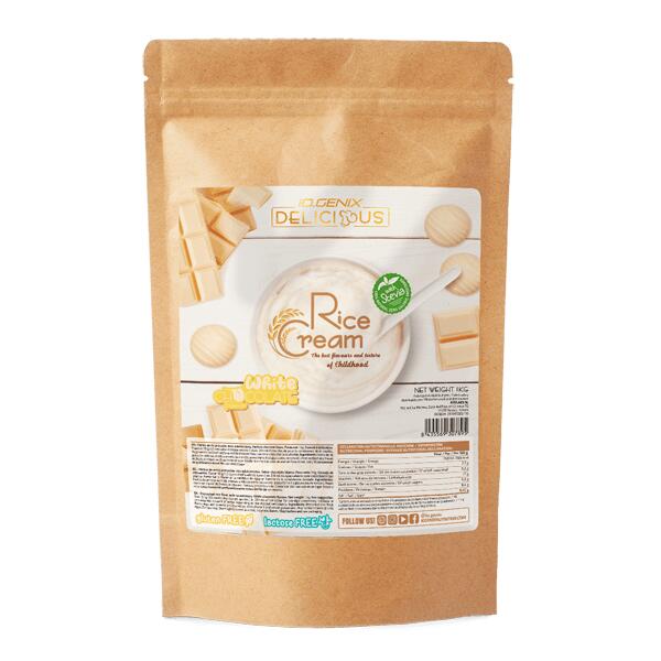 IO.GENIX Rice cream - 1 kg Chocolate Branco da IO.Genix