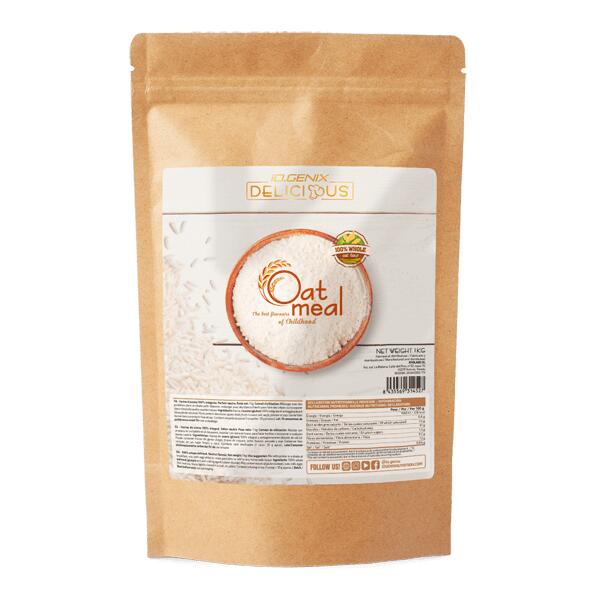 IO.GENIX Harina de Avena Neutra - 1 Kg Avena Natural IO.Genix