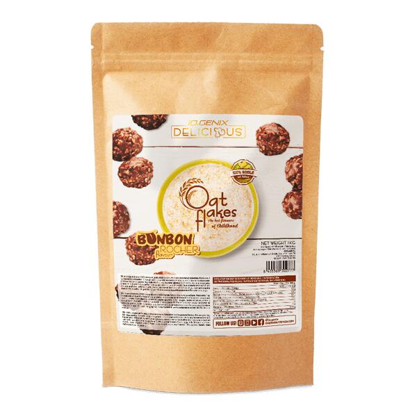 IO.GENIX Delicious oat flakes - 1 kg Bombon Rocher Cream da IO.Genix