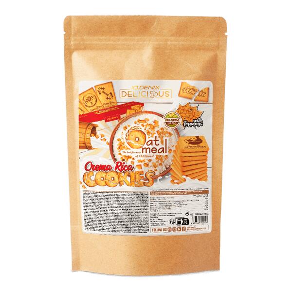 IO.GENIX Farina d'avena - 1 kg di biscotti alla crema ricca IO.Genix
