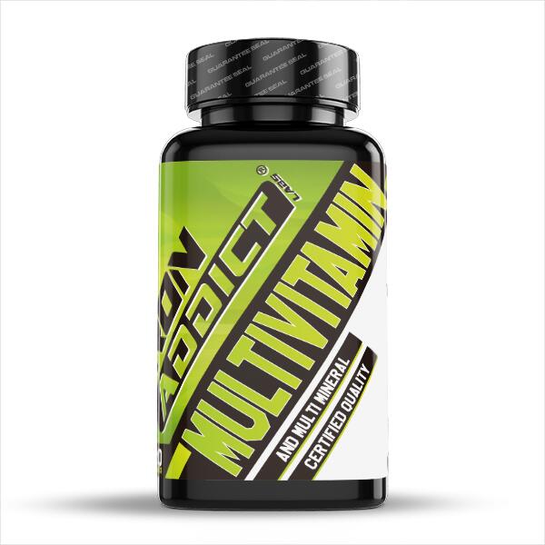 Multivitamins - 120 Vegetable Capsules Iron Addict Labs