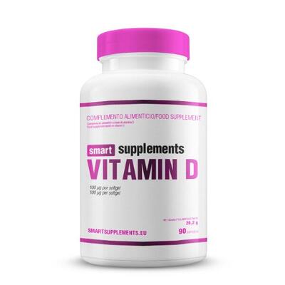 Vitamine d 100ug - 90 softgels smart supplements