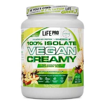 100% Isolate Vegan Creamy - 1Kg Helado de Vainilla LifePRO
