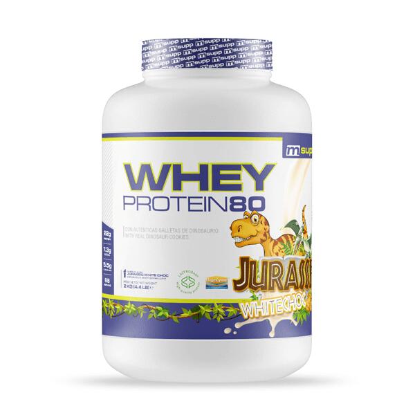 MMSUPPLEMENTS Whey Protein80 - 2 kg Jurassic White Choc MM Supplements