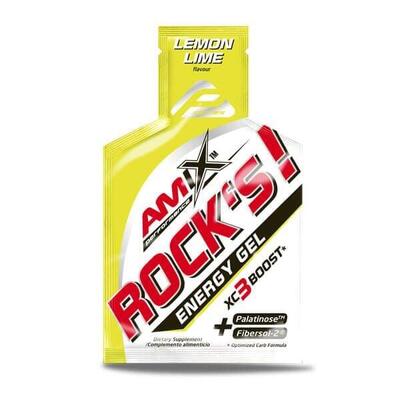 Rocks Energy Gel sin Cafeina - 32g Limon Amix Nutrition