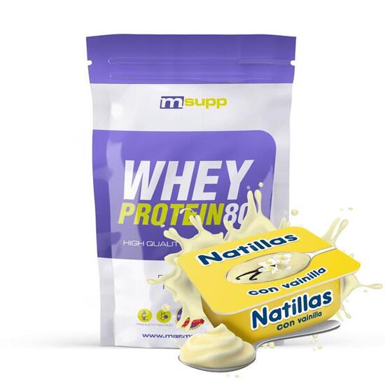 Whey Protein80 - 500g Fresa Banana MM Supplements