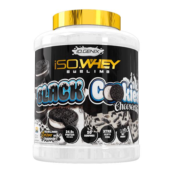 Iso whey sublime - 1.5kg Biscoitos de cheesecake pretos da IO.Genix PROMOÇÃO                      3 cores disponíveis
 64,95€ 86,38€ -24%    * 21/05/2025 até rutura de stock  Preço por quantidade 43,30€kg IO.GENIX Iso whey sublime - 1.5kg Biscoitos de cheesecake pretos da IO.GenixVendido e expedido por: Masmusculo    