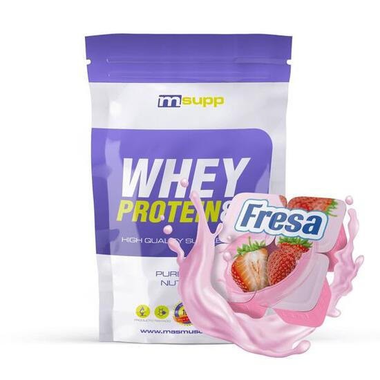 Whey Protein80 - 500g Fresa Banana MM Supplements