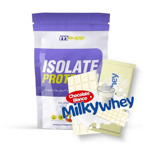 MMSUPPLEMENTS Isoleer 90 CFM - 500 g witte chocolade melkachtige wei MM Supplements