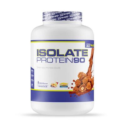 Isolaat 90 cfm - 1,8 kg witte chocolade melkachtige wei mm supplements