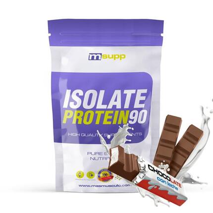 Isolate 90 CFM - 500 g Fraise Banane de Masmusculo Supplements