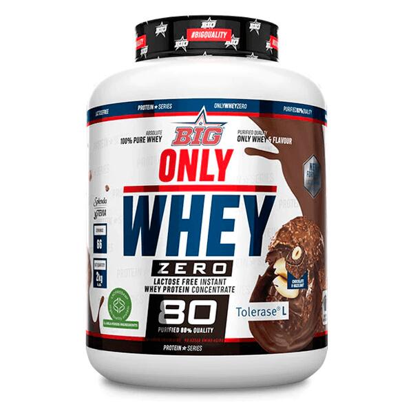 BIG Alleen Whey - 2 kg chocolade- en hazelnootcrème BIG