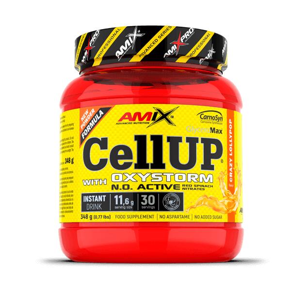 CellUp Pre-Workout Powder with Oxystorm® - 348g Lollipop AmiXpro® series