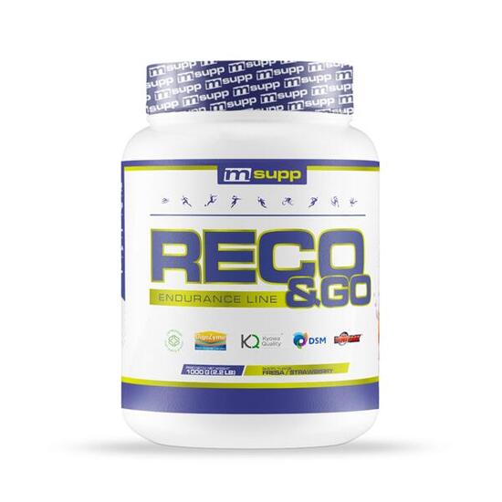 Reco & Go - 1 kg Erdbeer-MM Supplements