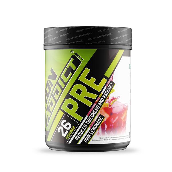 Addict PRE - 400g Limonada rosa da Iron Addict Labs Promoção                   2 cores disponíveis
 15,90€ 29,99€ -46%    *De 02/07/2025 a 01/08/2025 (excluído)  Preço por quantidade 39,75€kg IRON ADDICT LABS Addict PRE - 400g Limonada rosa da Iron Addict LabsVendido e expedido por: Masmusculo  
