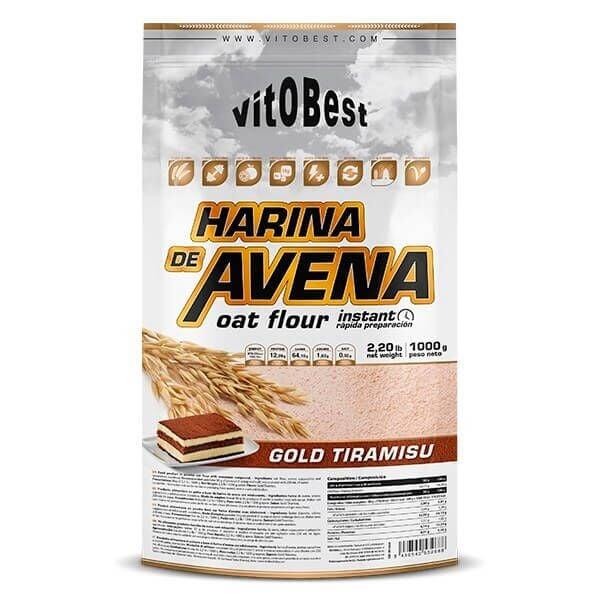 VITOBEST Farinha de Aveia 1kg Tiramisú da VitoBest