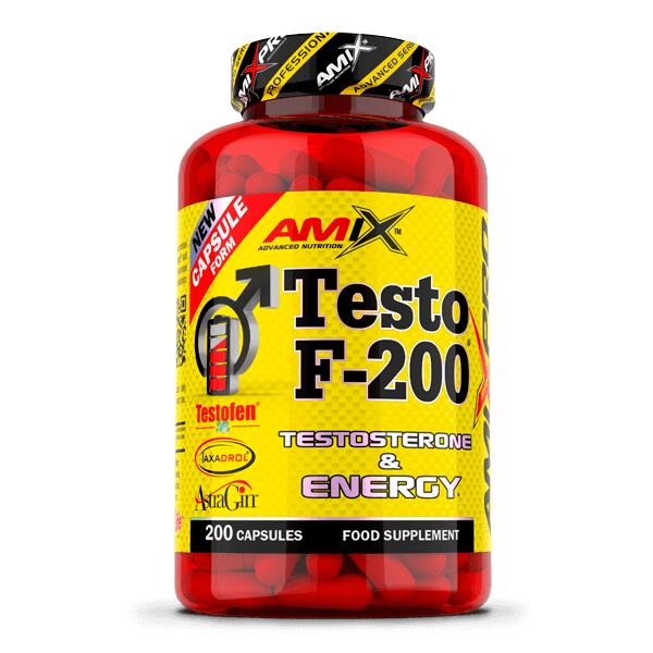 Testo f-200 - 200 capsules de AmiXpro series