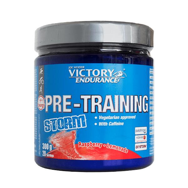 Pre-training storm - 300g Framboesa Limonada da Victory Endurance Exclusivo online      29,99€  Preço por quantidade 99,97€kg VICTORY ENDURANCE Pre-training storm - 300g Framboesa Limonada da Victory EnduranceVendido e expedido por: Masmusculo  