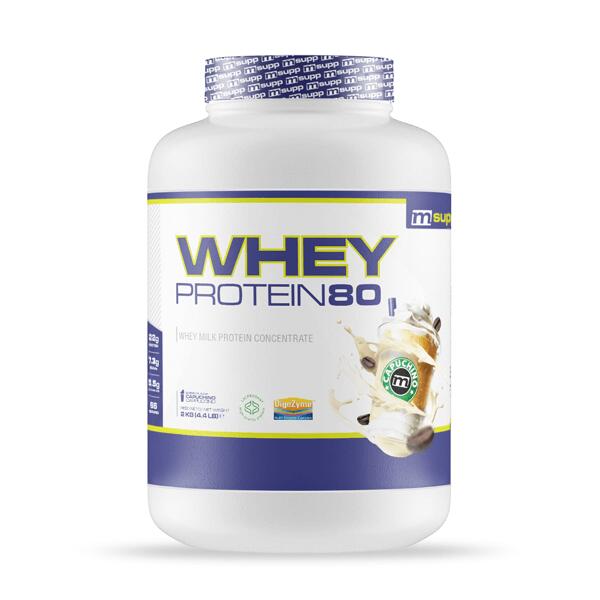 MMSUPPLEMENTS Whey Protein80 - 2 kg Cappuccino MM Supplements