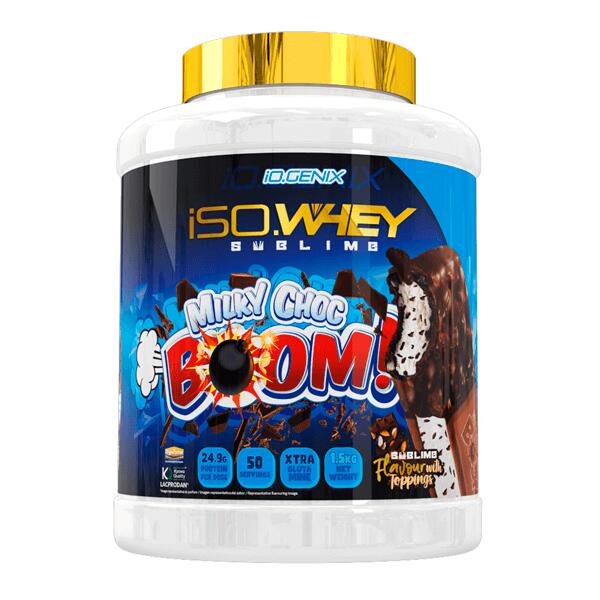 IO.GENIX Iso whey sublime - 1.5kg Milkyboom Choc da IO.Genix