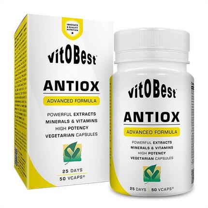 Antiox Advanced Formula - 50 Gemüsekapseln VitoBest