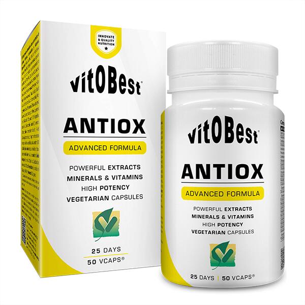 Antiox advanced formula - 50 vcaps de VitoBest Exclusivo online      20,16€  Preço por quantidade 201,60€kg VITOBEST Antiox advanced formula - 50 vcaps de VitoBestVendido e expedido por: FitnessZone  
