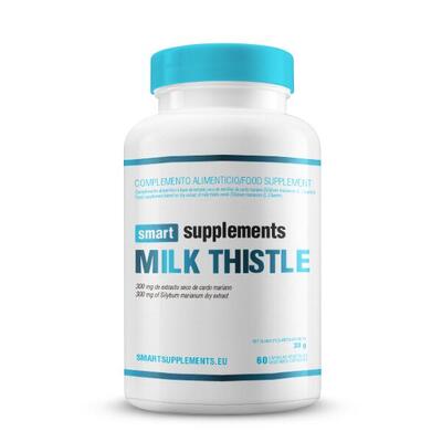 Mariadistel (silymarine) 300 mg - 60 plantaardige capsules smart supplements