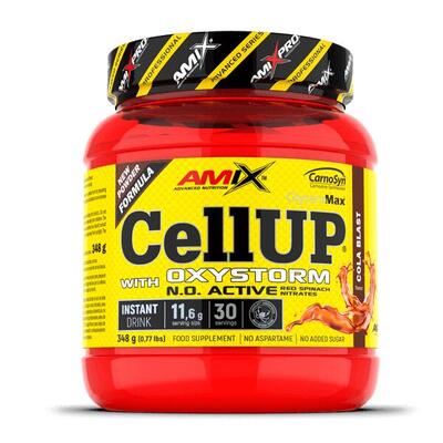 Cellup pre-workout poeder met oxystorm® - 348 g cola amixpro® serie