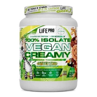 100% Isolate Vegan Creamy - 1Kg Choco Jungle LifePRO